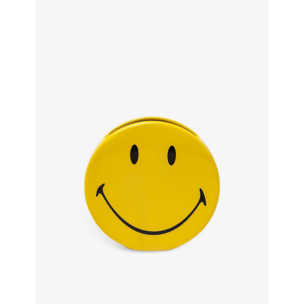 Seletti Smiley porcelain vase 20cm | LYBSTORE