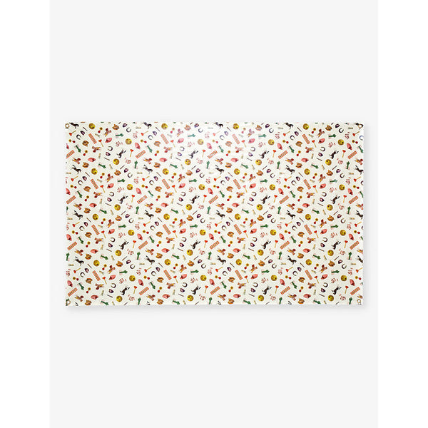 Seletti x TOILETPAPER patterned vinyl tablecloth 140cm x 210cm