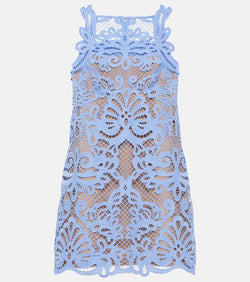 Self-Portrait Lace minidress