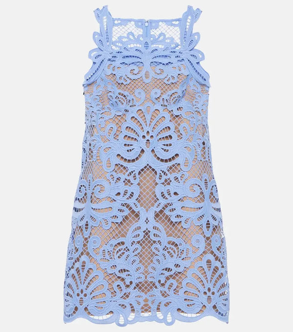 Self-Portrait Lace minidress | LYBSTORE