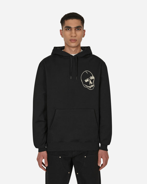 Sex Skateboards Skull Head Hooded Sweatshirt Black