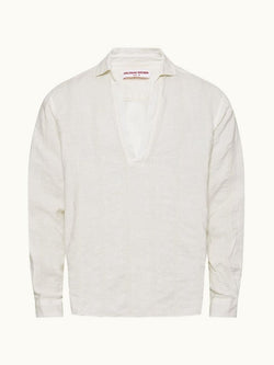 Shanklin - White Sand Easy Fit Overhead Shirt