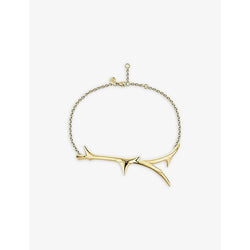 Shaun Leane Rose Thorn yellow gold-plated vermeil sterling-silver bracelet