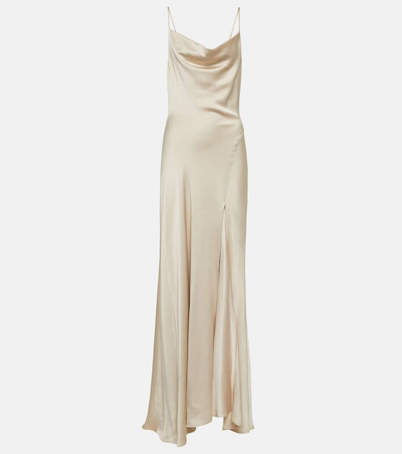 Simkhai Satin maxi slip dress