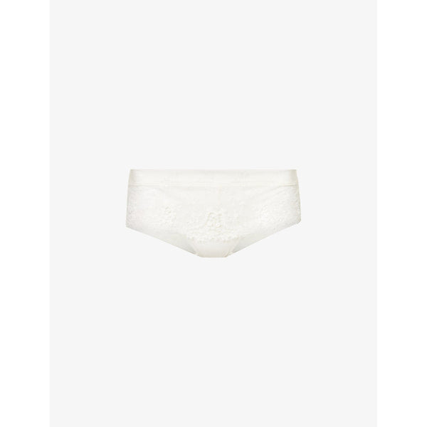 Womens Simone Perele Wish mesh and lace shorts