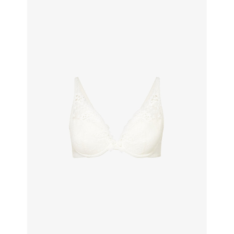 Womens Simone Perele Wish triangle push-up bra