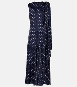 Simone Rocha Bow-detail polka-dot maxi dress