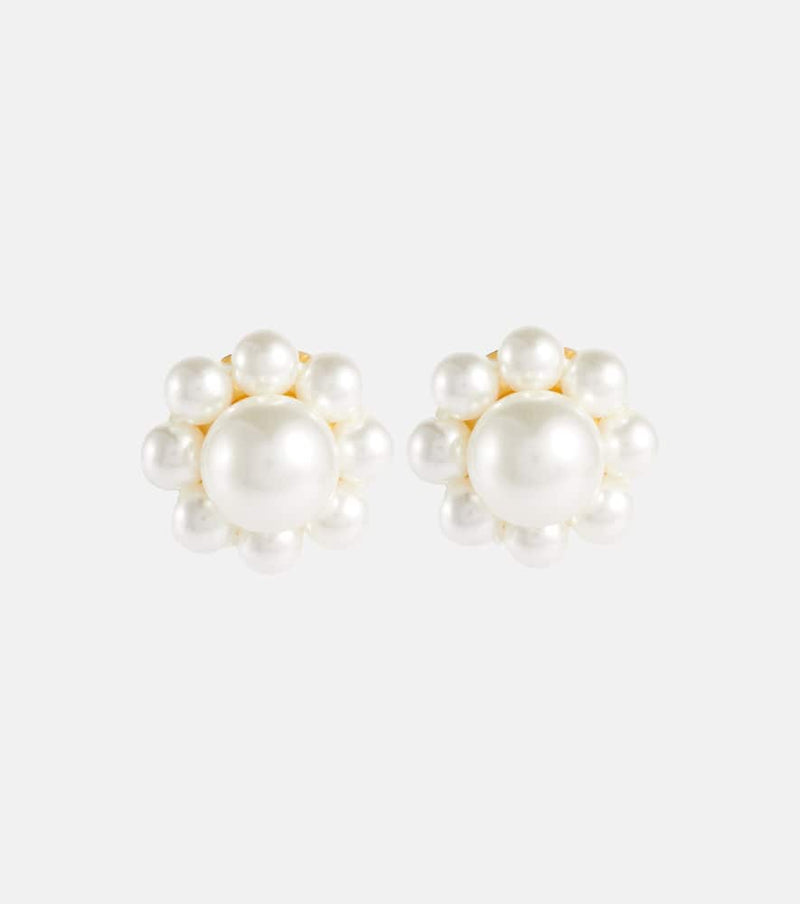 Simone Rocha Daisy stud earrings