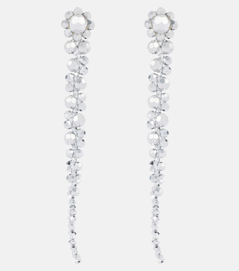 Simone Rocha Drip crystal-embellished drop earrings