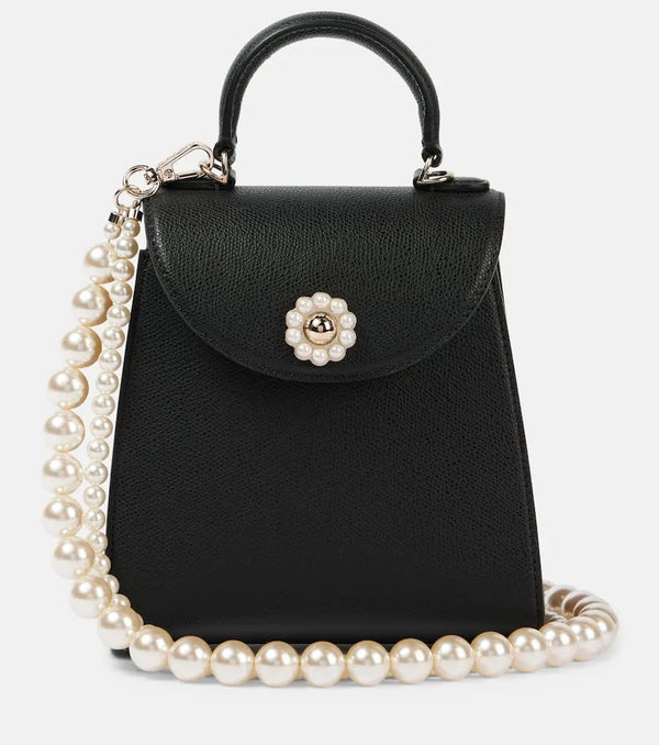 Simone Rocha Valentine Mini leather shoulder bag