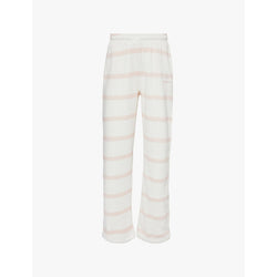 Womens Sisters & Seekers Gummy Stripe straight-leg cotton-blend jersey jogging bottoms