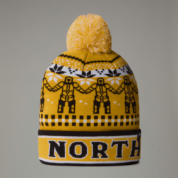 The North Face Ski Tuke Beanie Summit Gold Him Suit Jacquard