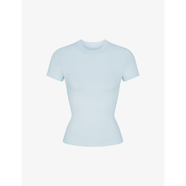 Womens Skims Cotton Jersey round-neck stretch-cotton T-shirt