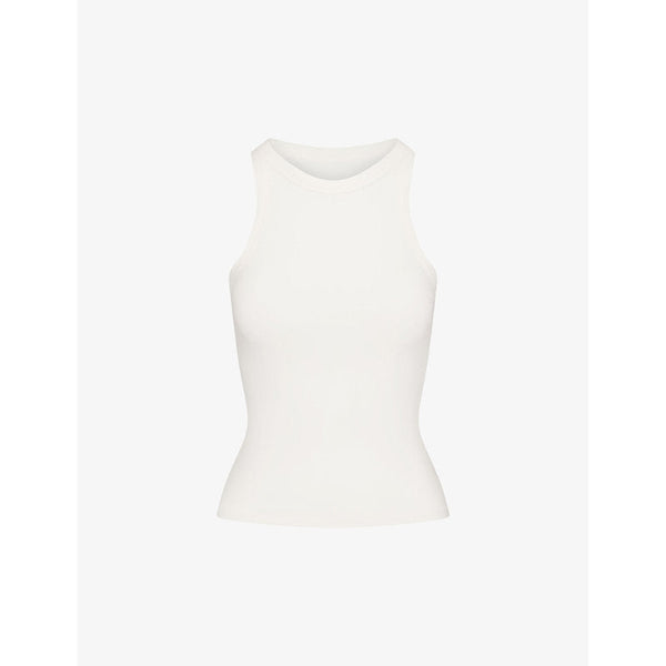 Womens Skims Cotton Jersey round-neck stretch-cotton tank top