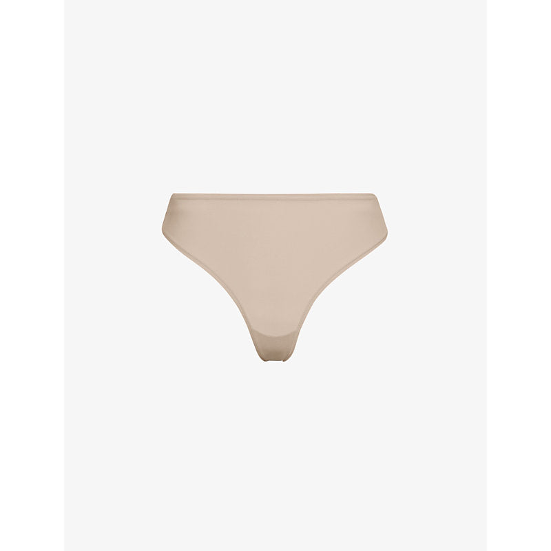 Womens Skims Fits Everybody mid-rise stretch-woven thong