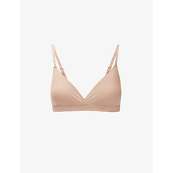 Skims Fits Everybody triangle stretch-woven bra