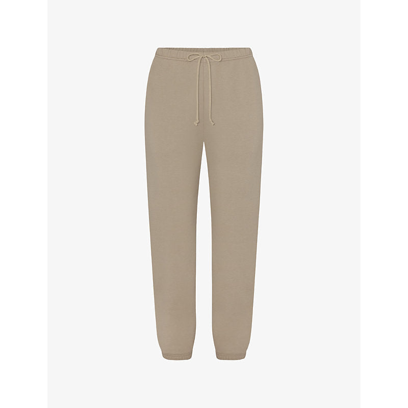 Womens Skims French Terry elasticated-waist organic-cotton jogging bottoms