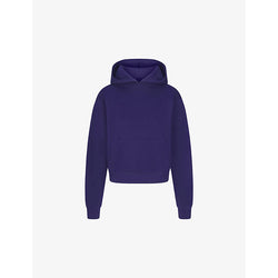 Skims Relaxed-fit cotton-blend hoody