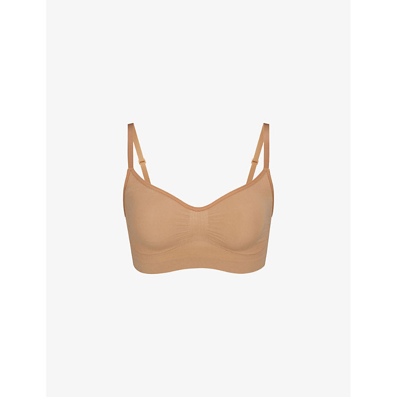 Womens Skims Sculpting scoop-neck stretch-woven bra