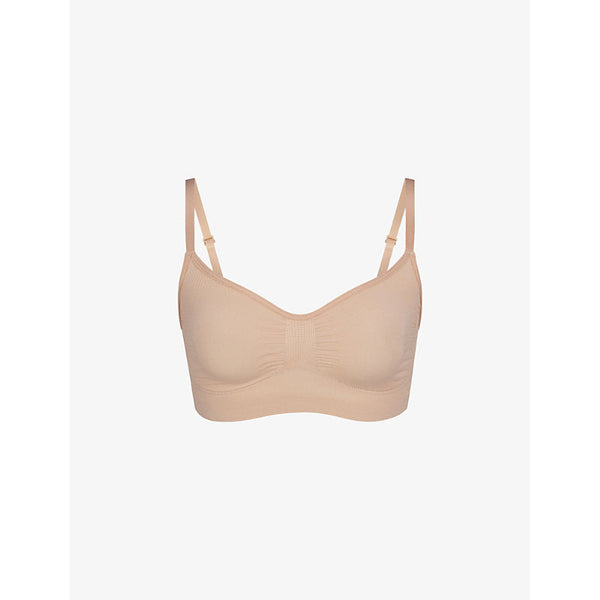 Womens Skims Sculpting scoop-neck stretch-woven bra