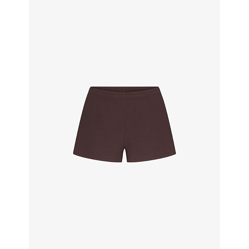 Skims Soft Lounge loose-fit stretch-woven shorts