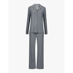 Womens Skims Soft Lounge stretch-jersey pyjama set