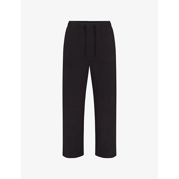 Skims Soft-knit lounge straight-leg relaxed-fit cotton-blend jogging bottoms