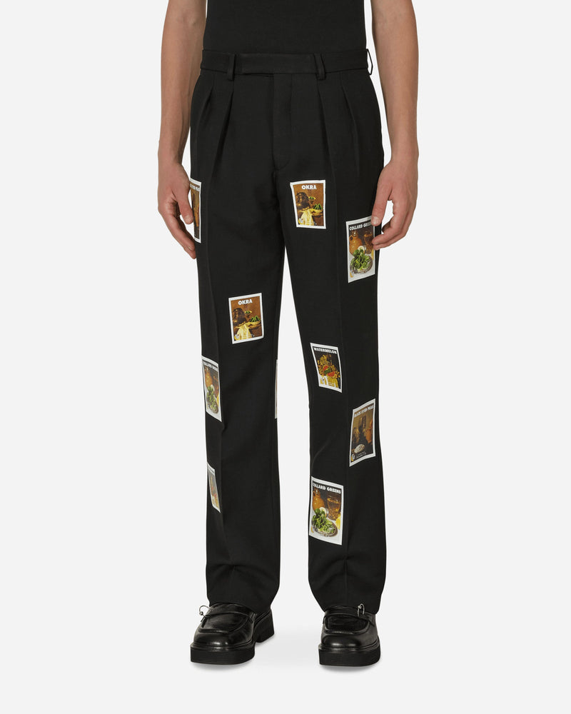 Sky High Farm Denim Tears Patch Suit Pants Black