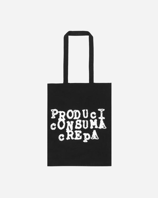 Slam Jam CCCP Produci Consuma Crepa Tote Bag Black