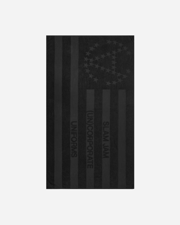 Slam Jam Beach Towel Black