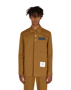 Slam Jam Joilet Overshirt Brown