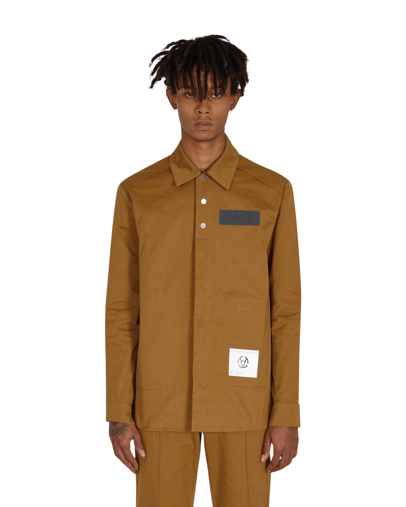 Slam Jam Joilet Overshirt Brown