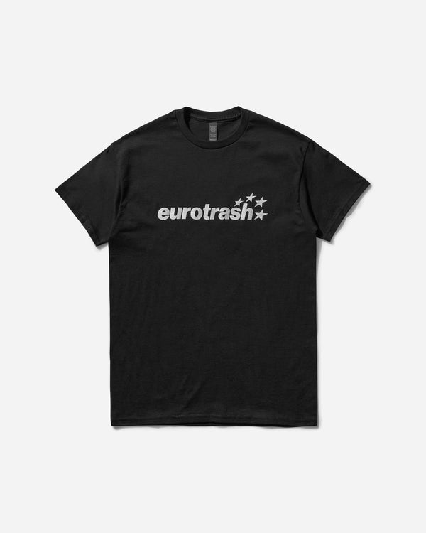 Slam Jam Corbin Shaw EUROTRASH T-Shirt Black