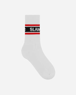 Slam Jam 3-Pack Logo Jacquard Socks White