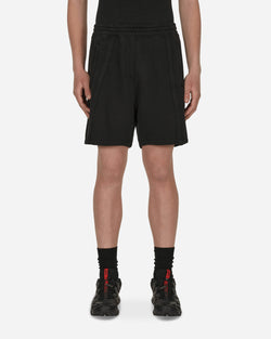 Slam Jam Panel Boxy Shorts Black