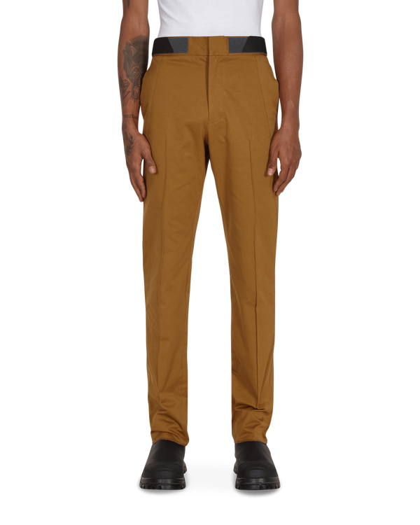 Slam Jam Diagonal Attica Pants Brown