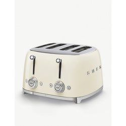 Smeg Four-slice stainless-steel toaster