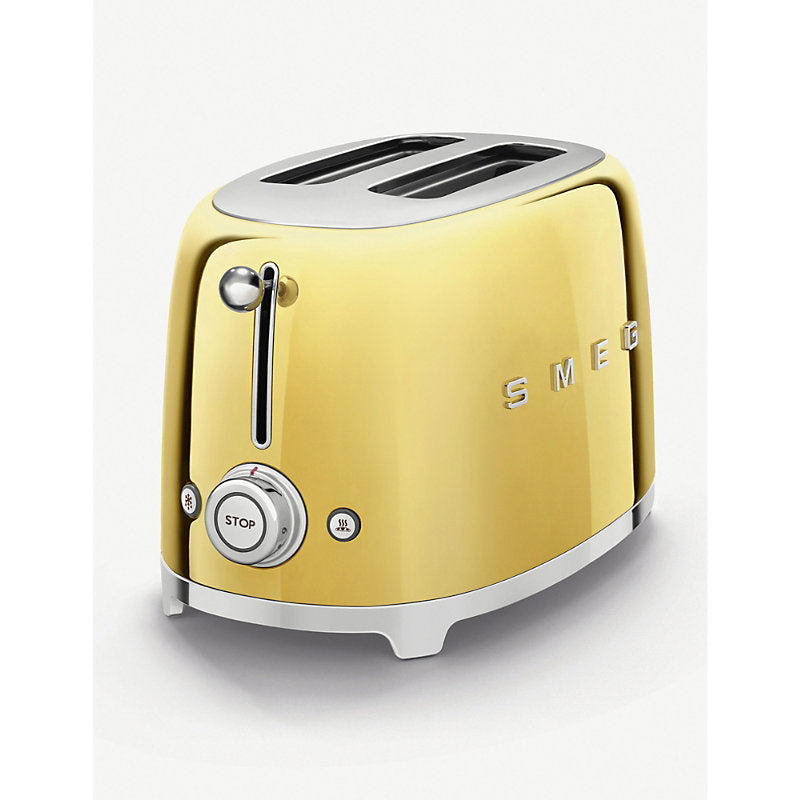 Smeg Two-slice stainless-steel toaster