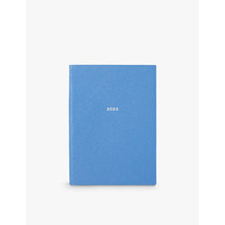 Smythson 2025 Panama Soho Weekly leather diary 19.6cm x 14cm