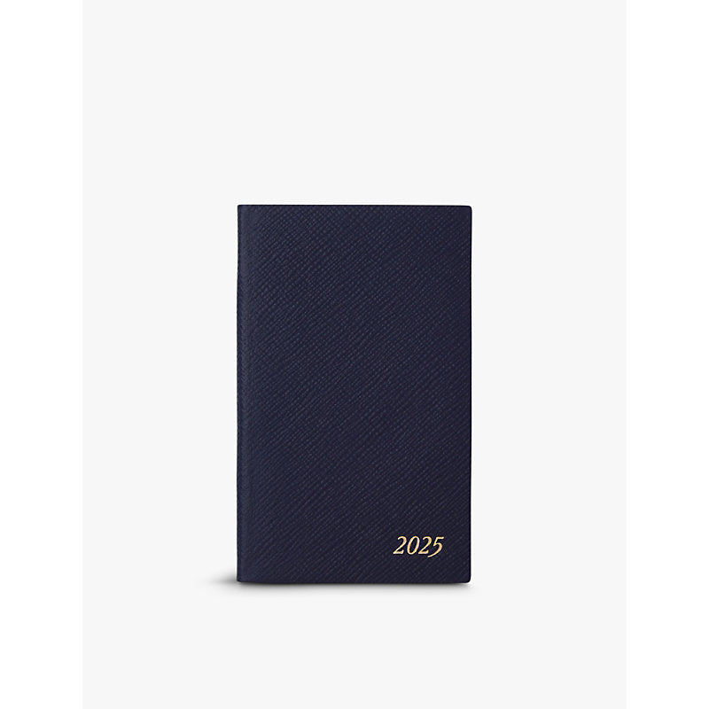 Smythson 2025 Panama Weekly leather diary 14cm x 9cm