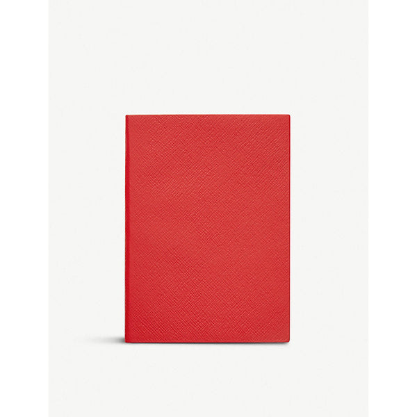 Smythson Soho leather notebook 15cm x 20cm