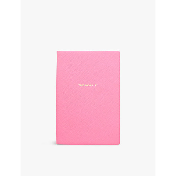 Smythson x Hunza G Chelsea leather notebook 16.7cm x 11.2cm