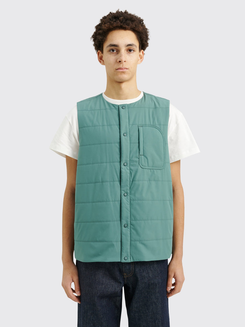 Snow Peak Flexible Insulated Vest Balsam Green