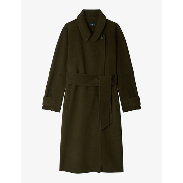 Soeur Chambery oversized wool-blend coat | LYBSTORE