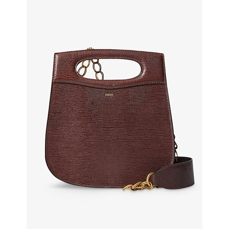 Soeur Cheri leather tote bag | LYBSTORE