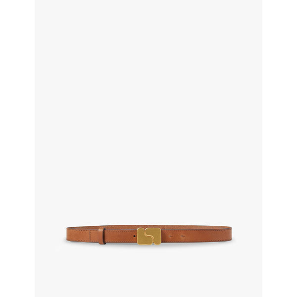 Soeur Ninon logo-buckle leather belt | LYBSTORE