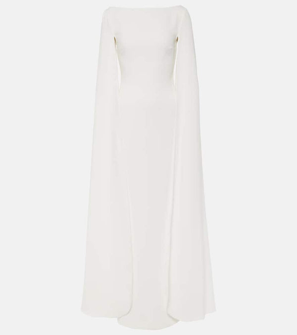 Solace London Bridal Sadie crêpe gown