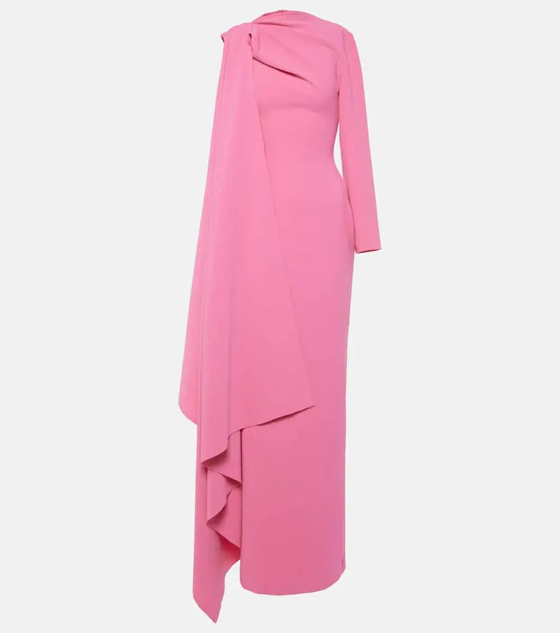 Solace London Lydia draped gown