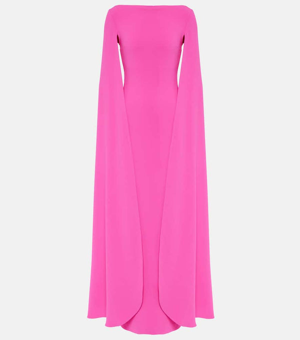 Solace London Sadie crêpe gown