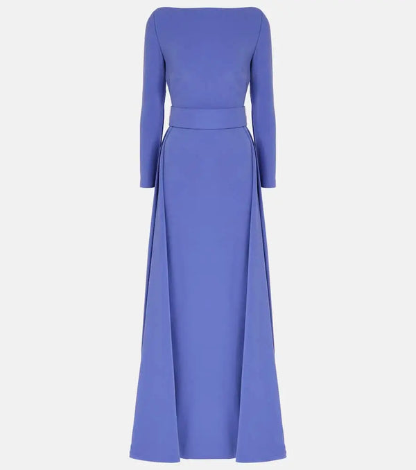 Solace London Shayla crêpe gown | LYBSTORE